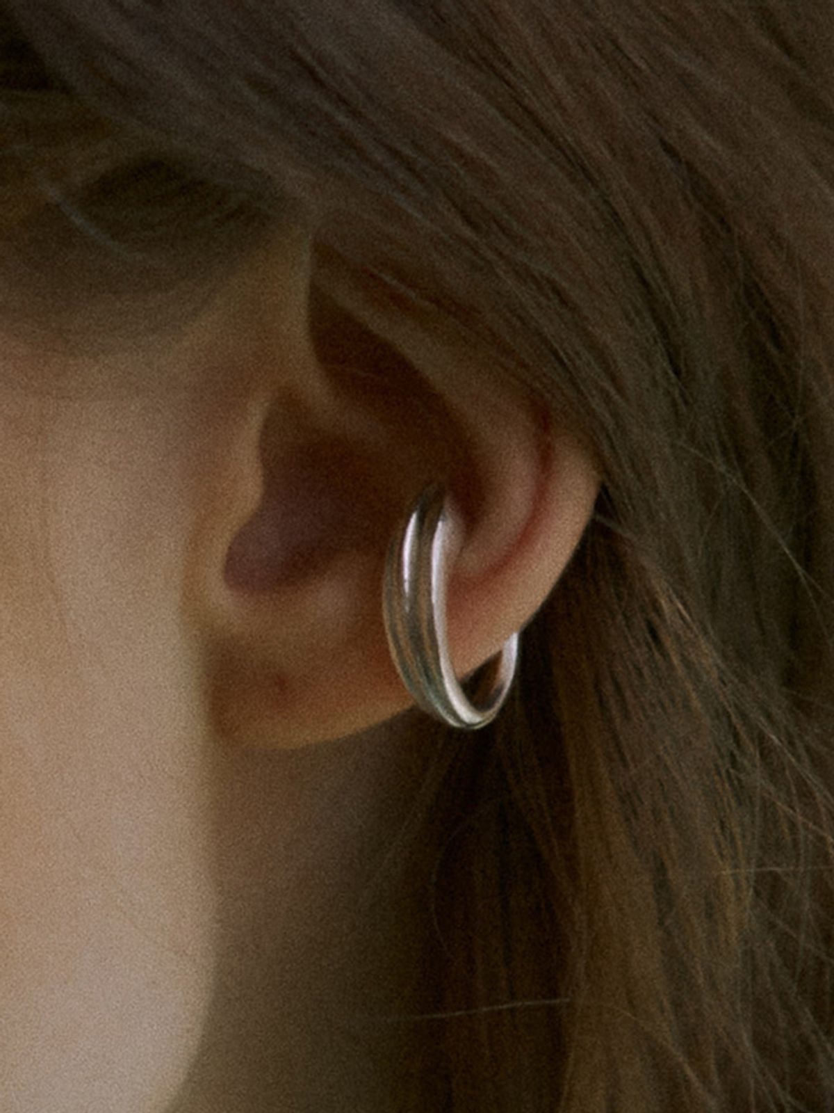 플릿(FLIT) LEAF BOLD EAR CUFF