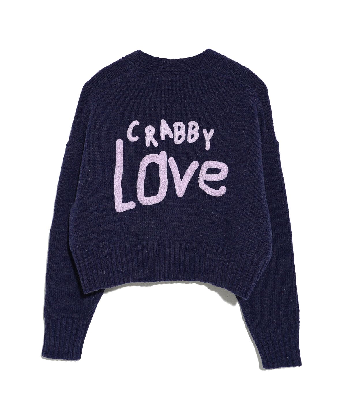 하이스쿨디스코(HIGH SCHOOL DISCO) CRABBY LOVE CARDIGAN_BLUE