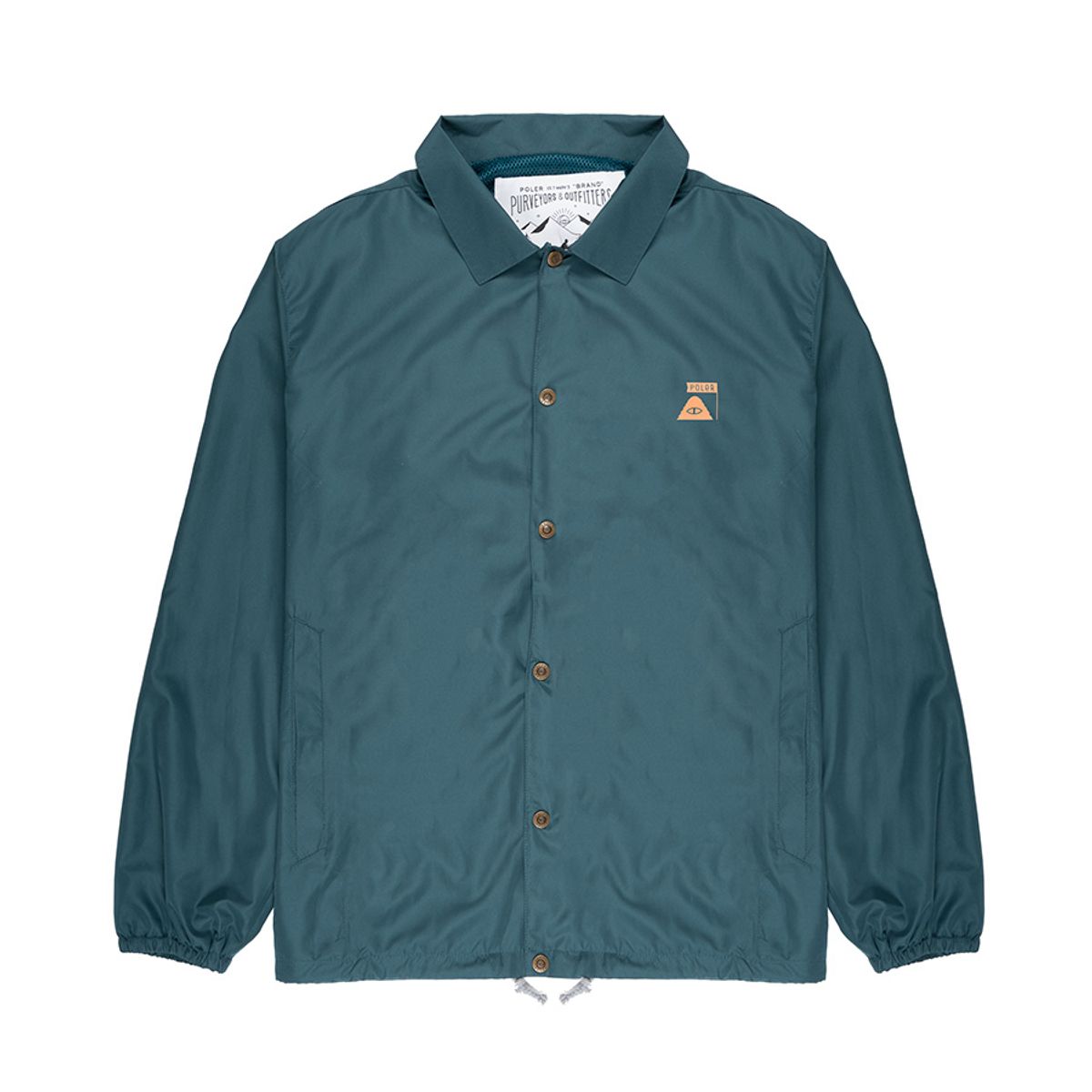 폴러스터프(POLERSTUFF) LIFTIE COACHES JACKET DARK OCEAN