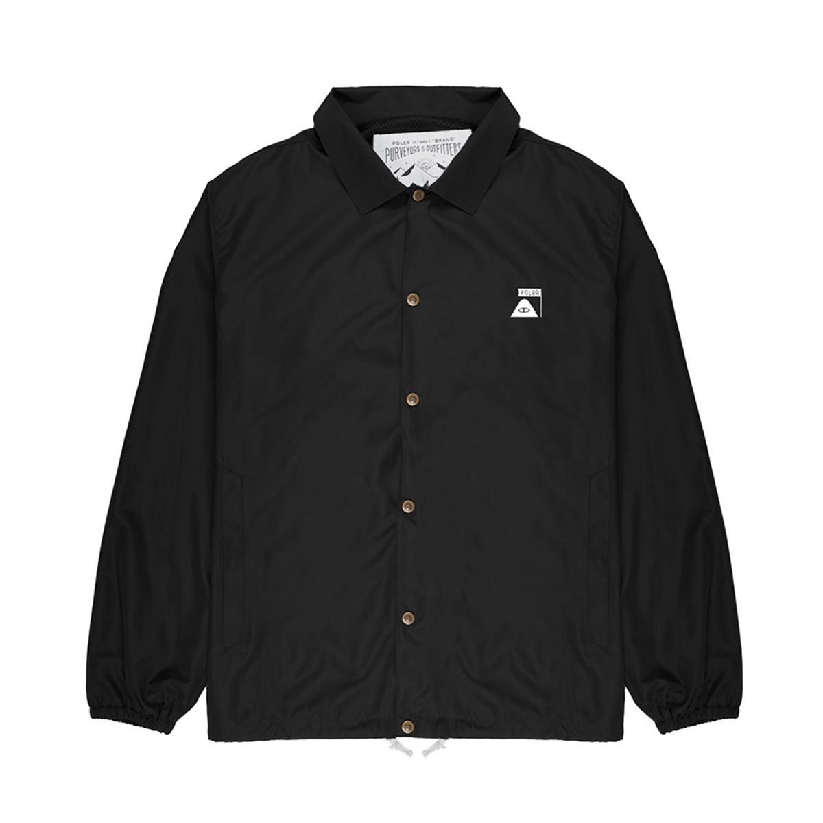 폴러스터프(POLERSTUFF) LIFTIE COACHES JACKET BLACK
