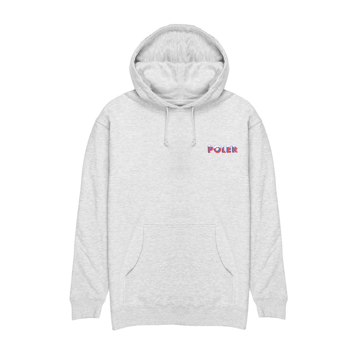 폴러스터프(POLERSTUFF) POLER POP HOODIE GREY HEATHER