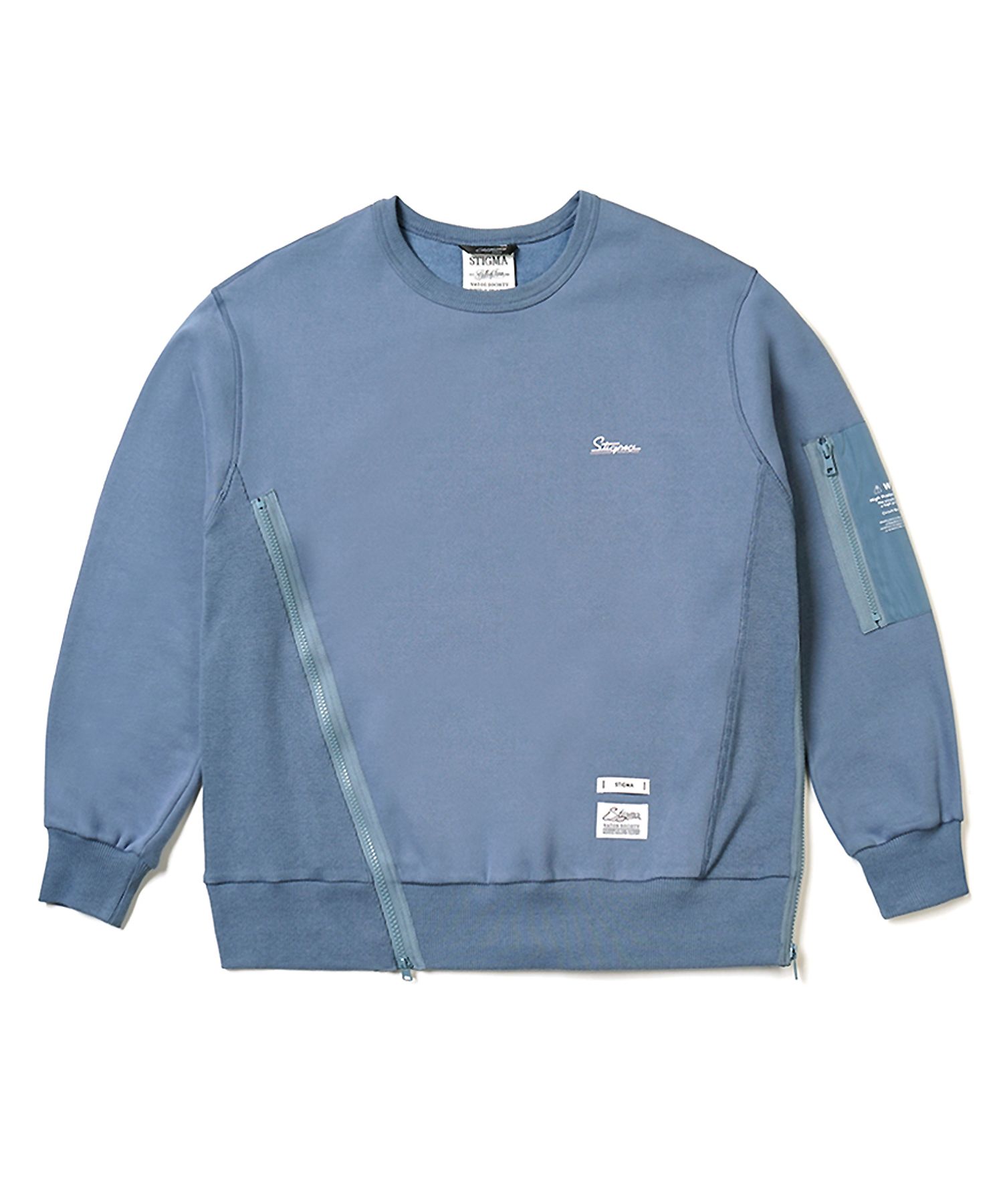 [ STIGMA ]★ 22 UNBALANCE OVERSIZED HEAVY SWEAT CREWNECK MUSINSA | STIGMA 22 UNBALANCE OVERSIZED HEAVY SWEAT CREWNECK