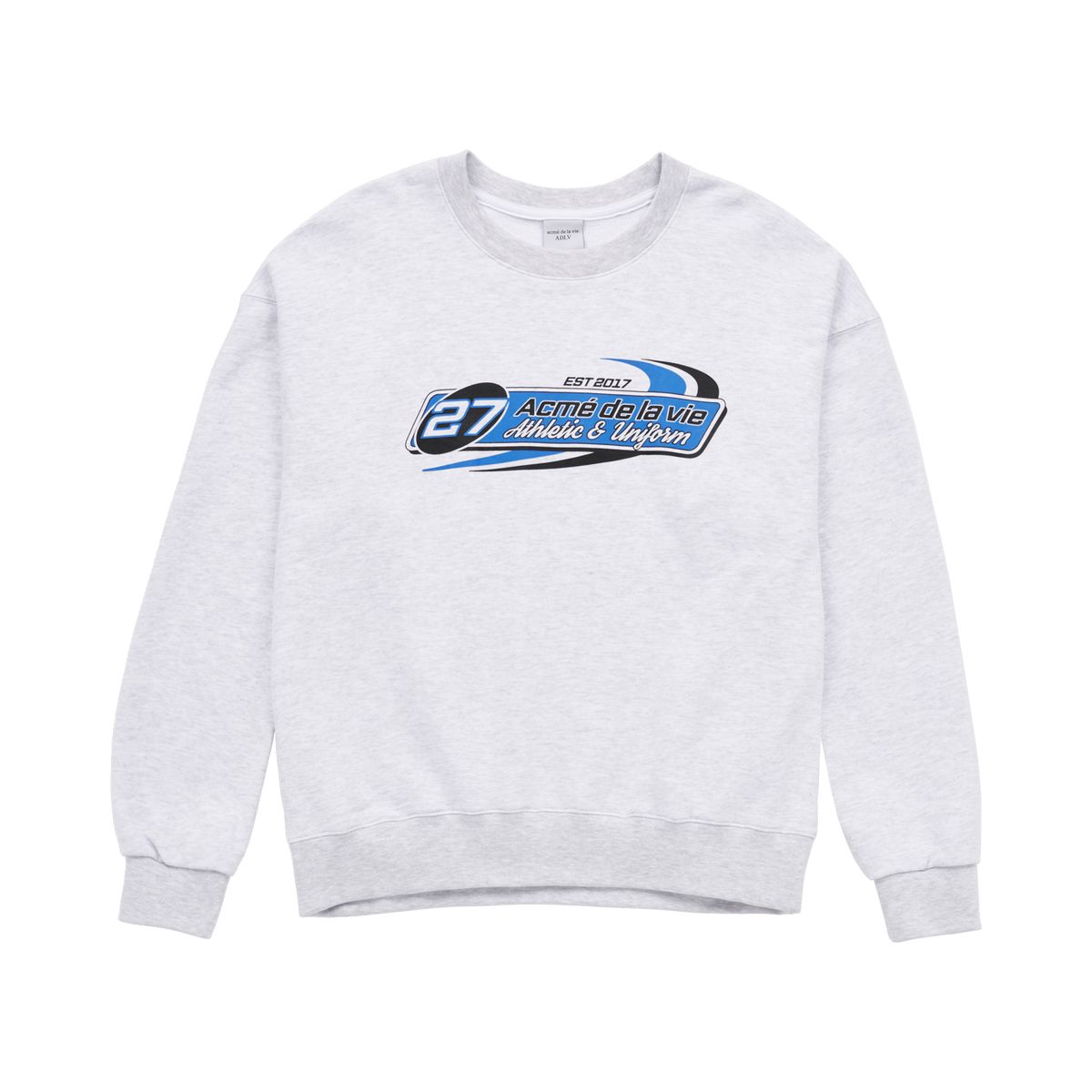 아크메드라비(ACME DE LA VIE) RACING LOGO SWEAT SHIRT MELANGE - 사이즈 & 후기 | 무신사
