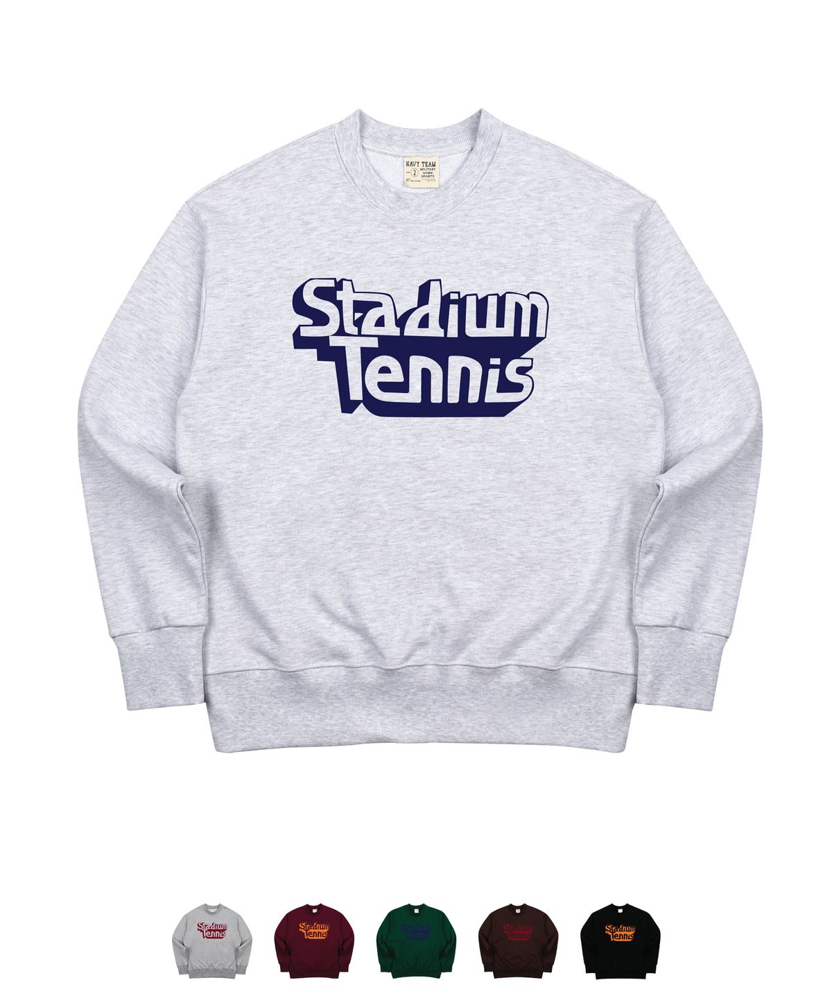 네이비팀(NAVYTEAM) V2.NTV-STADIUM TENNIS SWEAT SHIRT