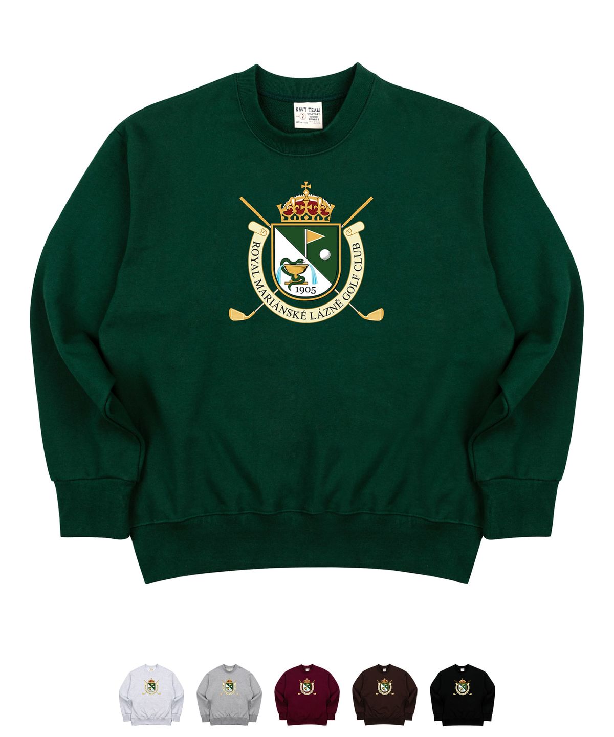 네이비팀(NAVYTEAM) V2.NTV-RML GOLF CLUB SWEAT SHIRT