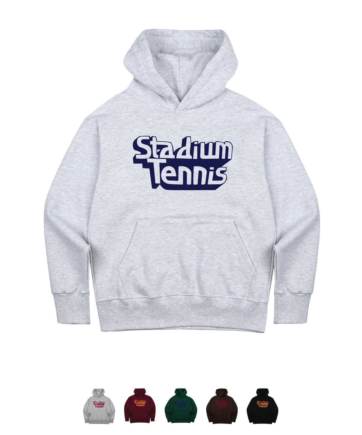 네이비팀(NAVYTEAM) NTV HD-STADIUM TENNIS HOODIE