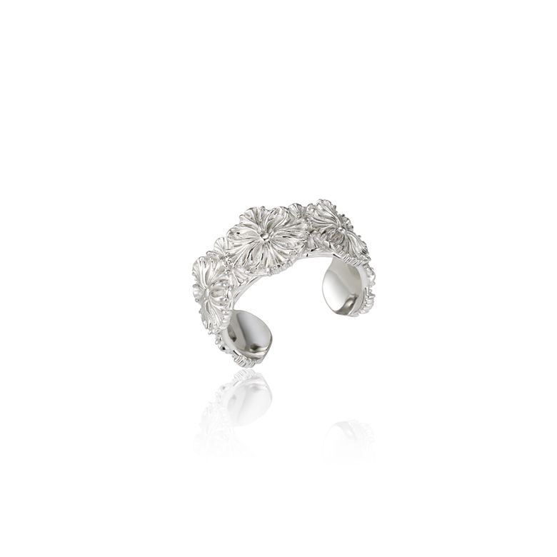 happy flower ring [plain]