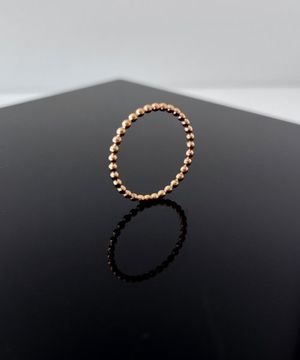 [남여공용] 써지컬스틸 로즈골드볼반지 / GTR-007