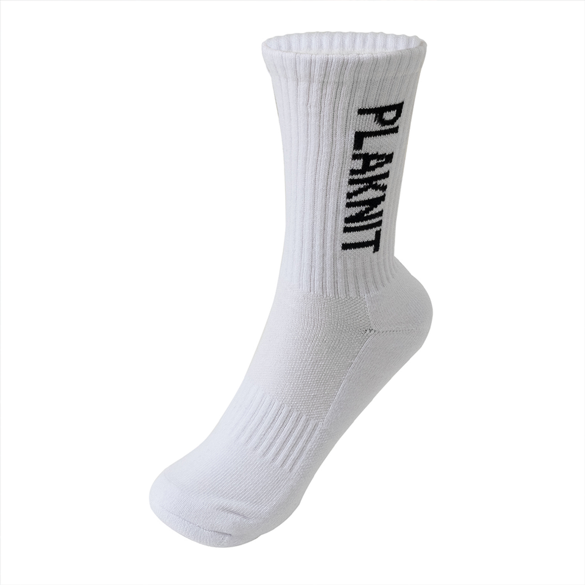 플래니트(PLAKNIT) 스포츠 쿠션업 로고 크루삭스