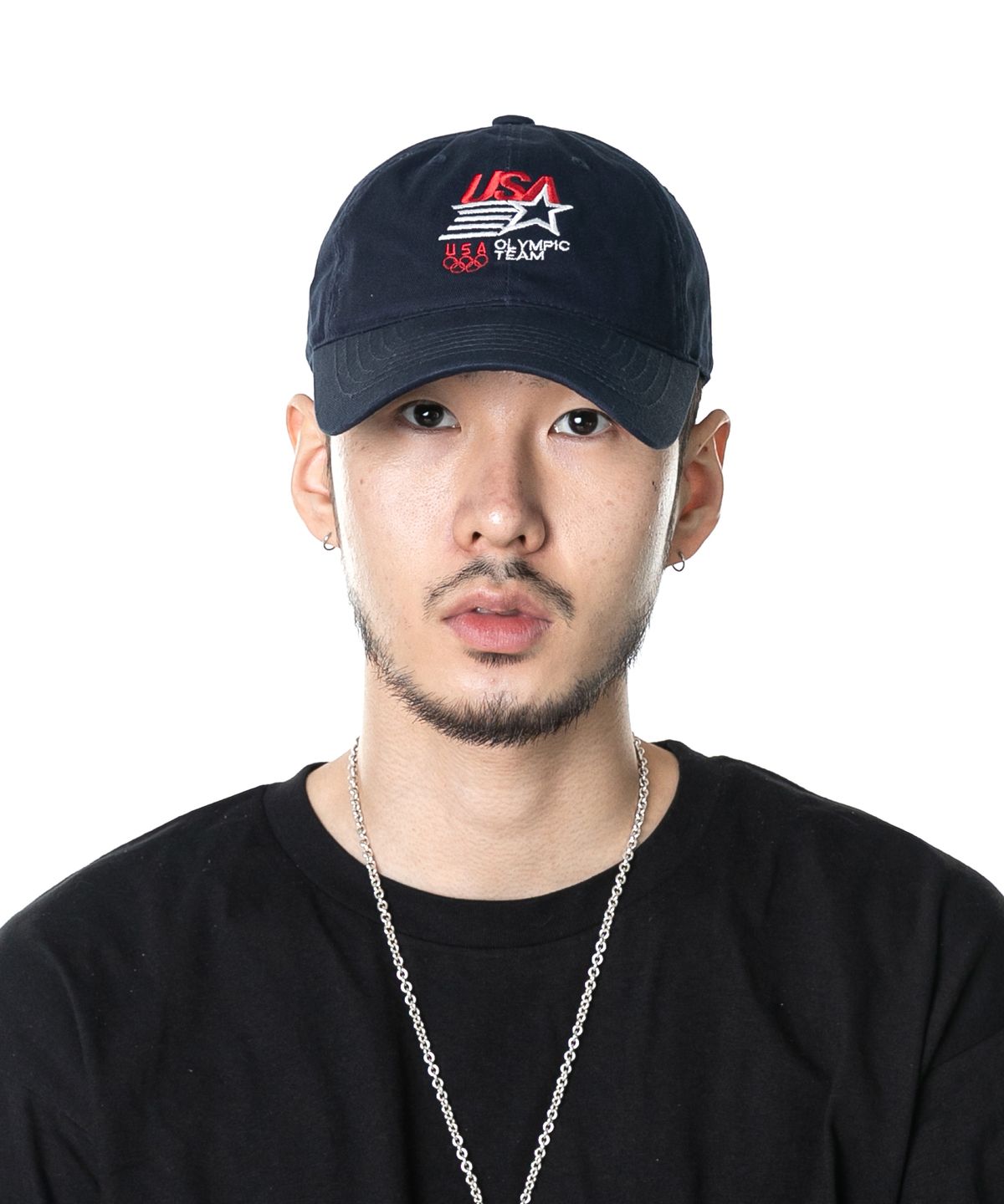 네이비팀(NAVYTEAM) NTV BC-USA OLYMPIC TEAM CAP-NAVY