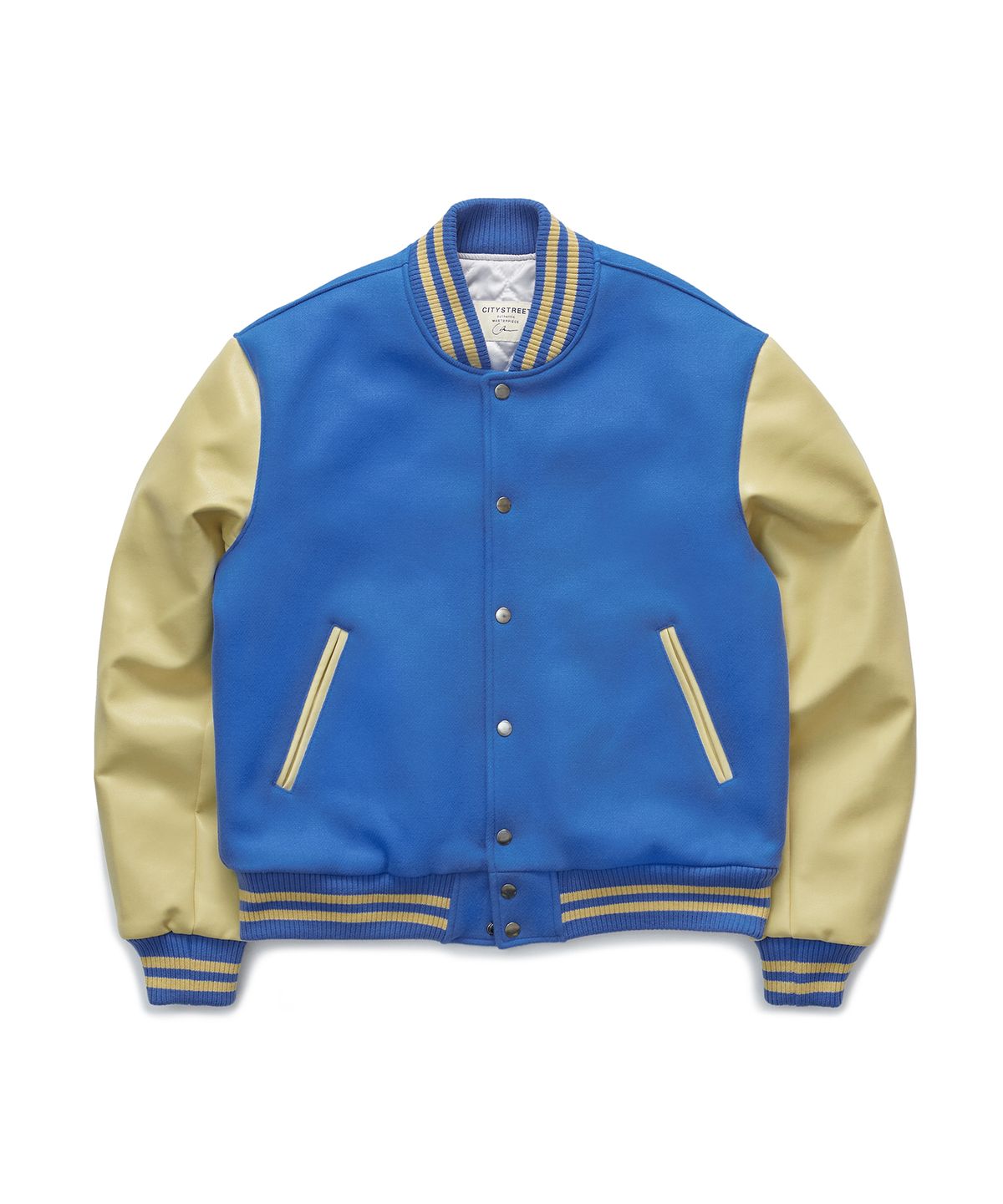 시티스트리트(CITY STREET) CLASSIC VARSITY JACKET - BLUE
