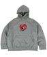 Warmer napping sweat hoodie melange gray