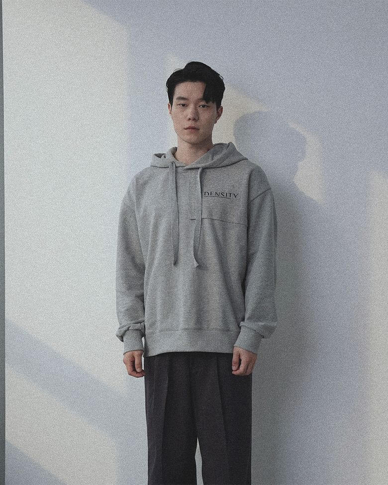 로고타입 후디_멜란지 그레이
