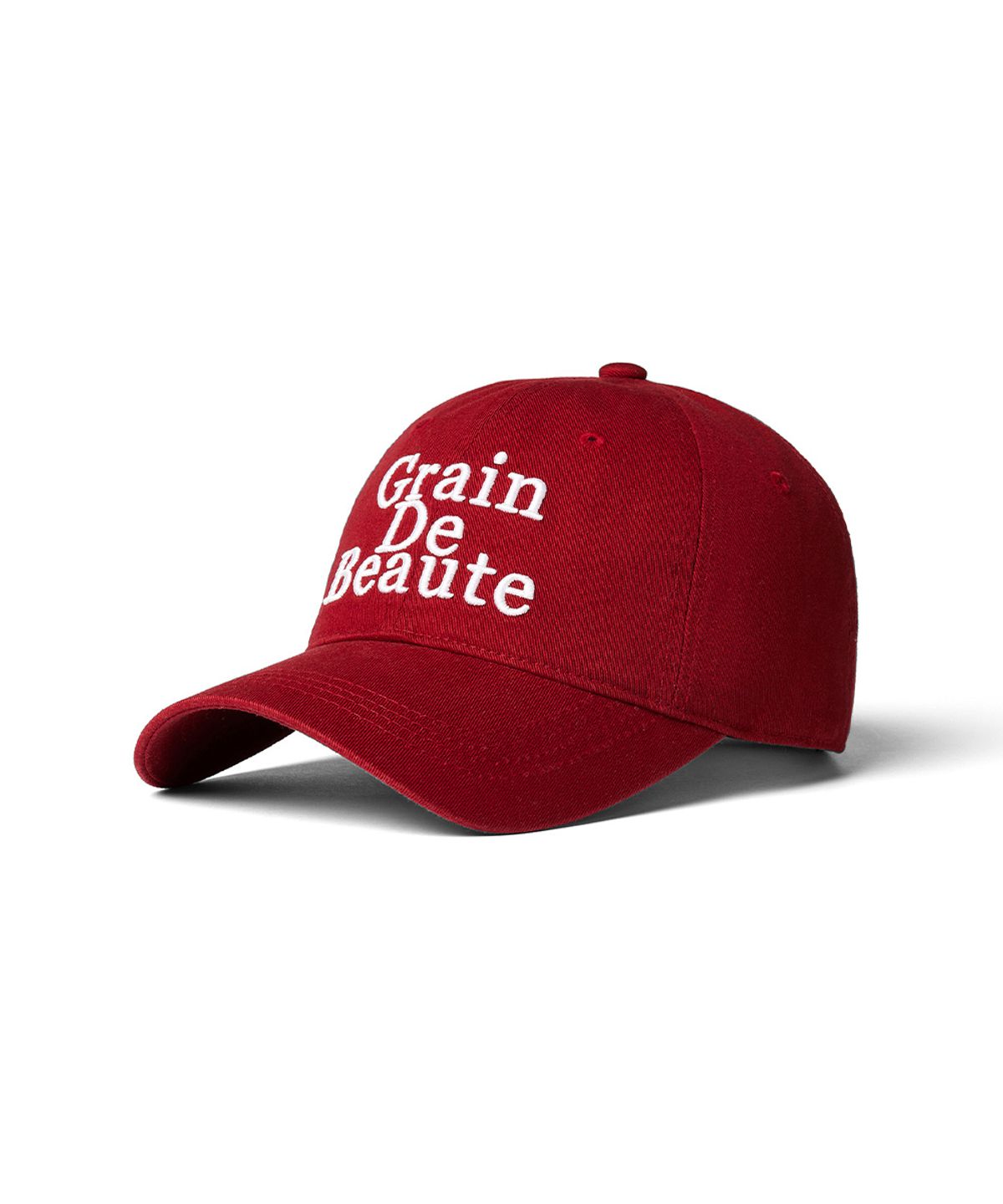 그랭드보떼(GRAIN DE BEAUTE) Signature Ball Cap [Wine]