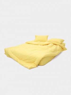 논더스트 워싱 옐로우 차렵이불 SS/Q/K