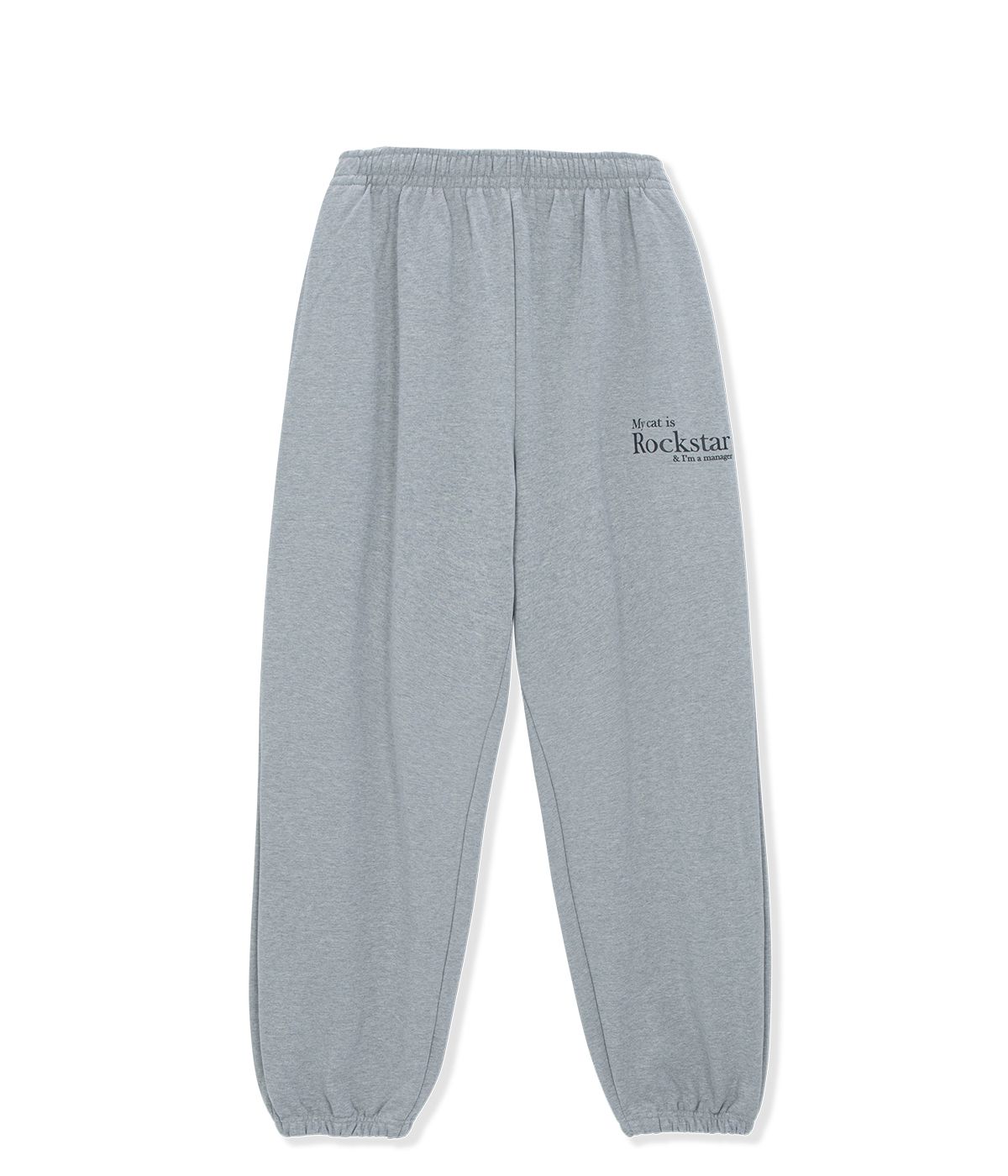 조거쉬(JOEGUSH) Smile Rockstar Sweatpants (Grey/Black)