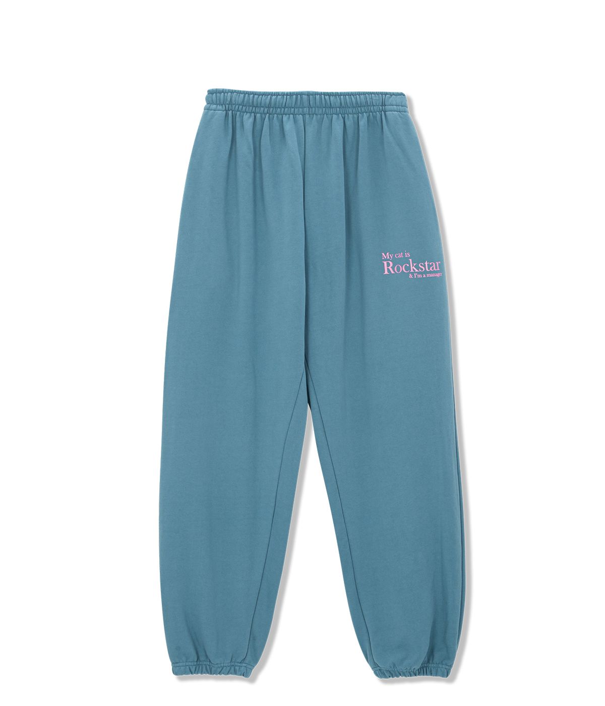 조거쉬(JOEGUSH) Smile Rockstar Sweatpants (Serenity/Baby pink)