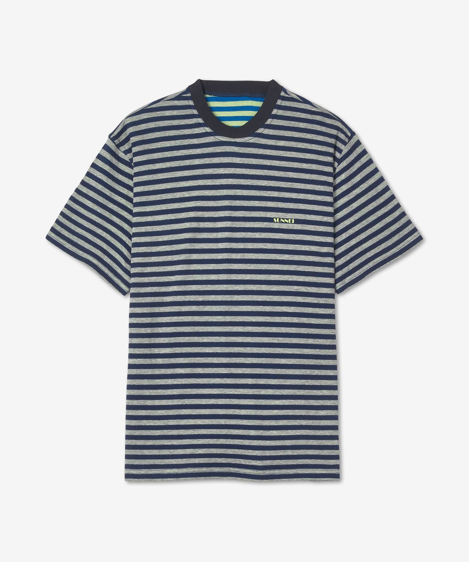 ☆【SUNNEI】☆CLASSIC LOGO PRINT SHORT SLEEVE T SHIRT☆ Sunnei CLASSIC BIG LOGO FLUFFY FLOCK UNISEX - Print T-shirt