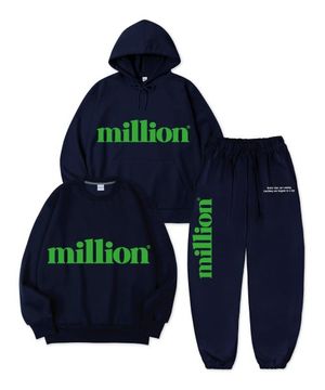 MILLION BIG LOGO SETUP [SWEATSHIRT / HOODIE SELECT 1]