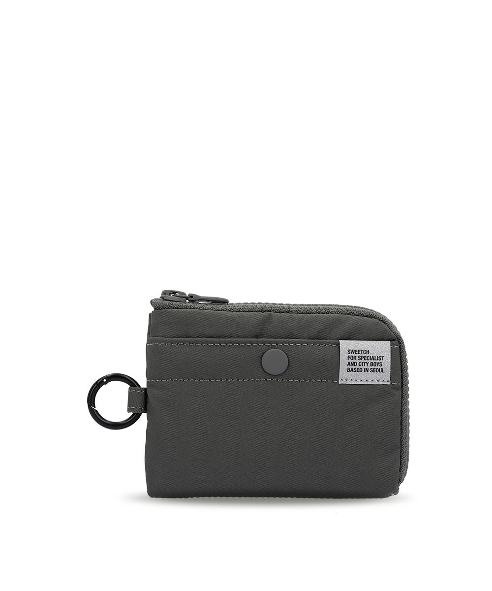 sweetch☆HALF ZIP WALLET 001 M MUSINSA | SWEETCH HALF ZIP WALLET 001 M Stone Gray