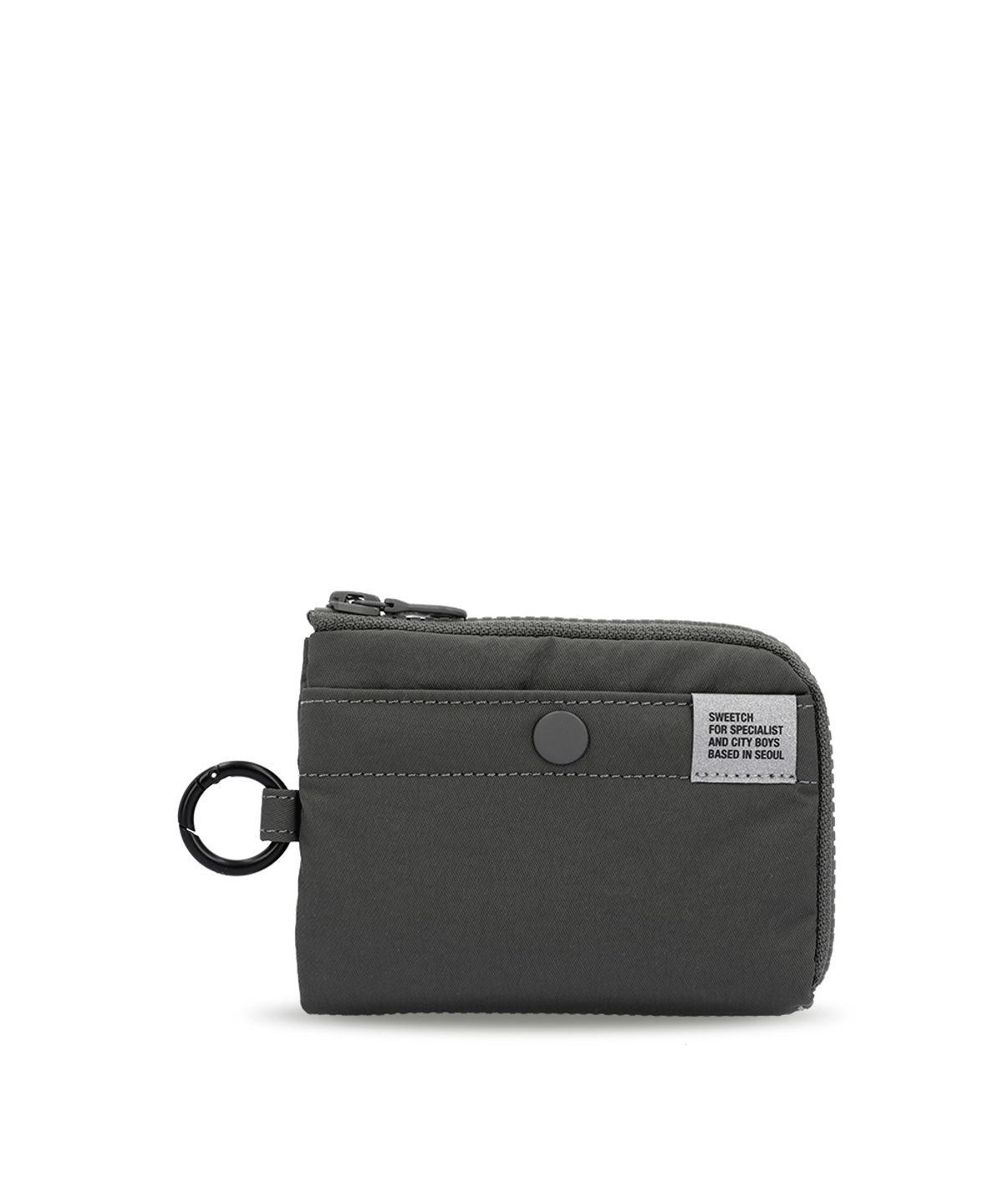 스위치(SWEETCH) HALF ZIP WALLET 001 M Stone Grey