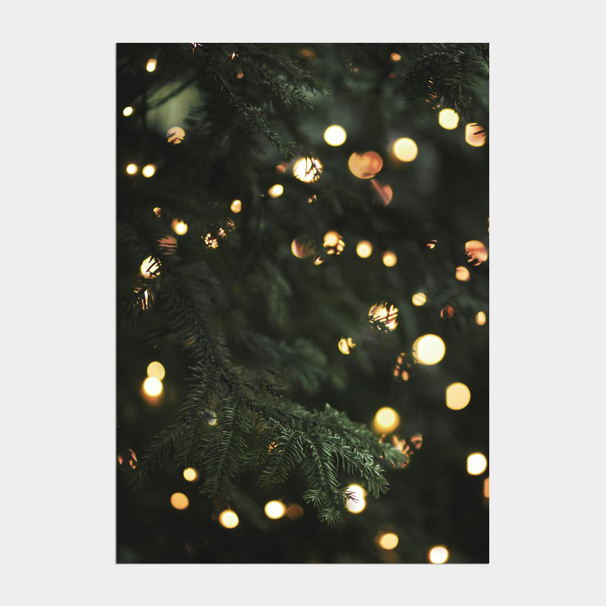 멜팅스튜디오(MELTING STUDIO) 조이 윈터 크리스마스 인테리어 포스터 / 33 Christmas Lights