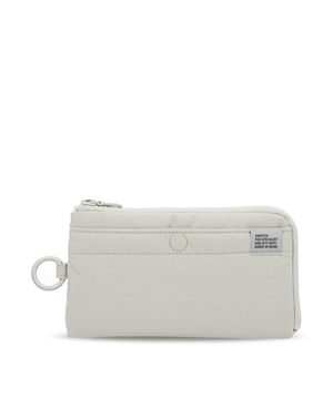HALF ZIP WALLET 001 L Cream