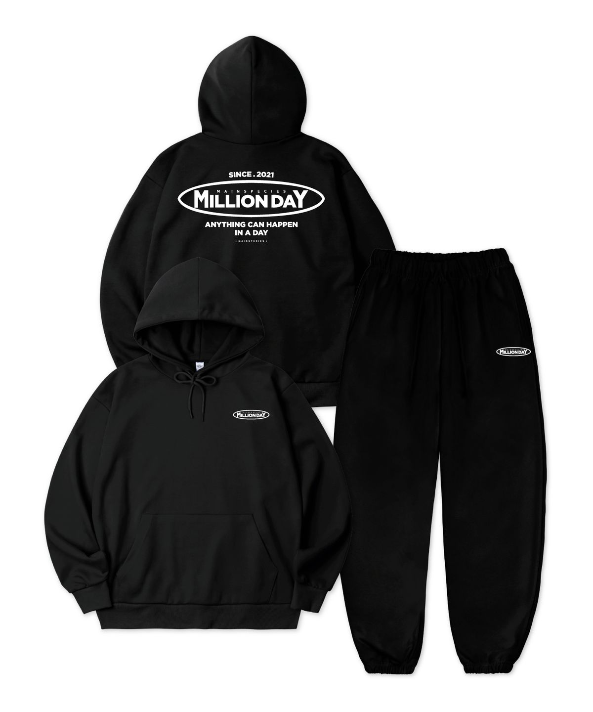 밀리언데이(MILLION DAY) MILLION CAMPAIGN SETUP [SWEATSHIRT / HOODIE SELECT 1]