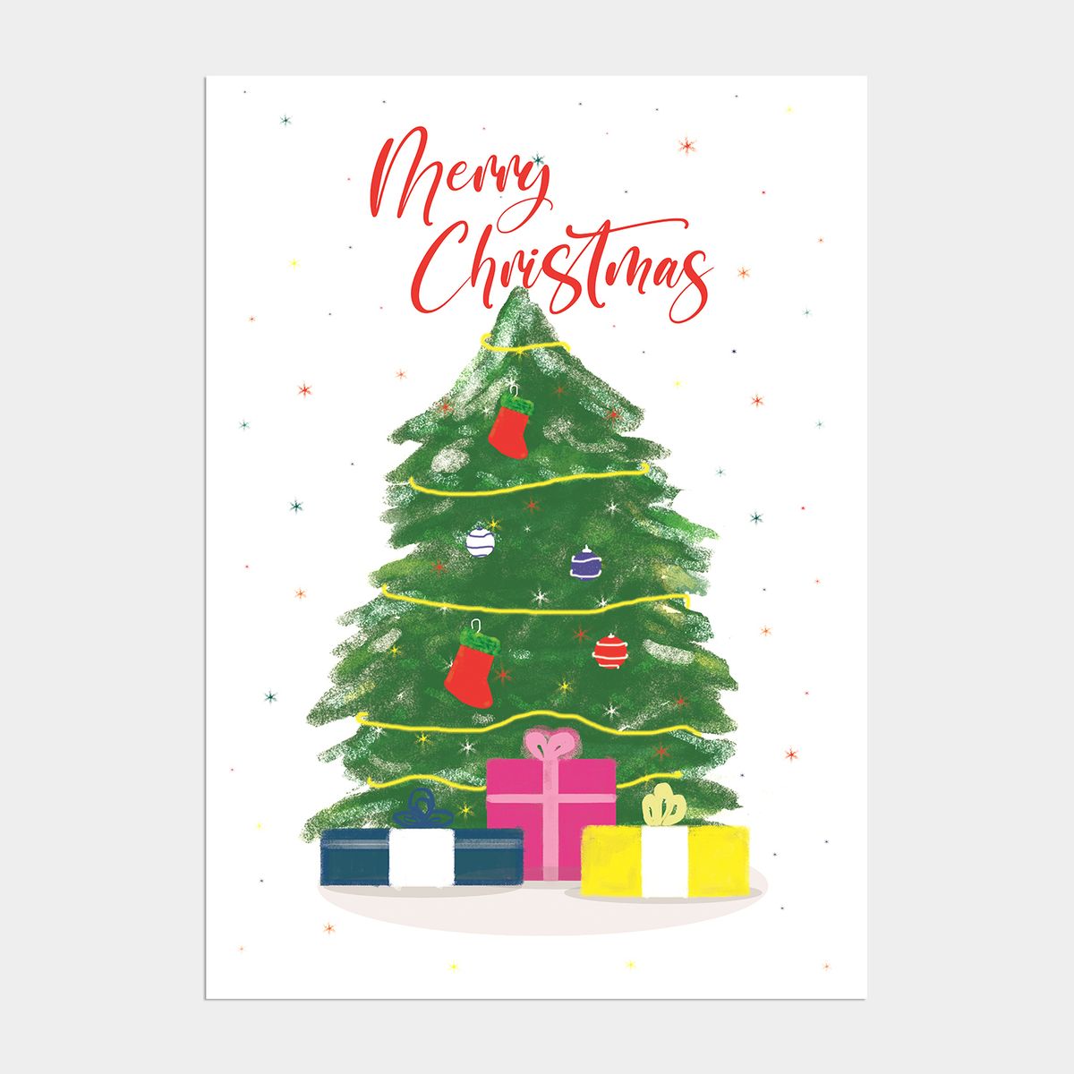 멜팅스튜디오(MELTING STUDIO) 조이 윈터 크리스마스 인테리어 포스터 / 73 Christmas Record 01