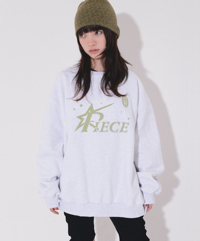 PIESTA OV SWEATSHIRTS (WHITE MELANGE)