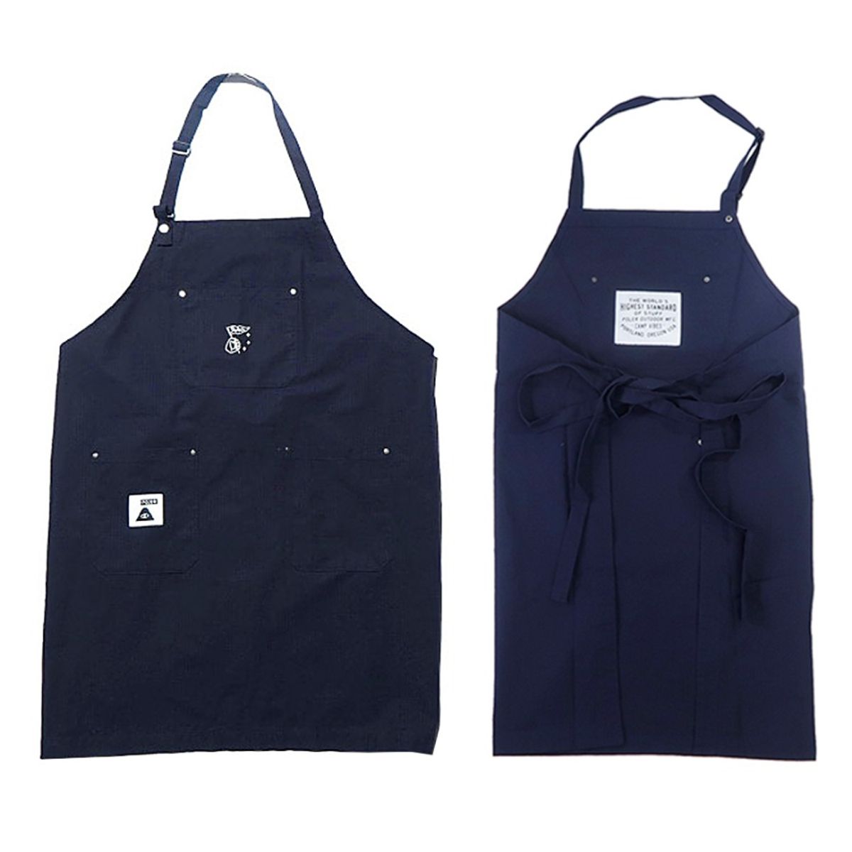 폴러스터프(POLERSTUFF) CT RIP 2WAY BBQ APRON NAVY