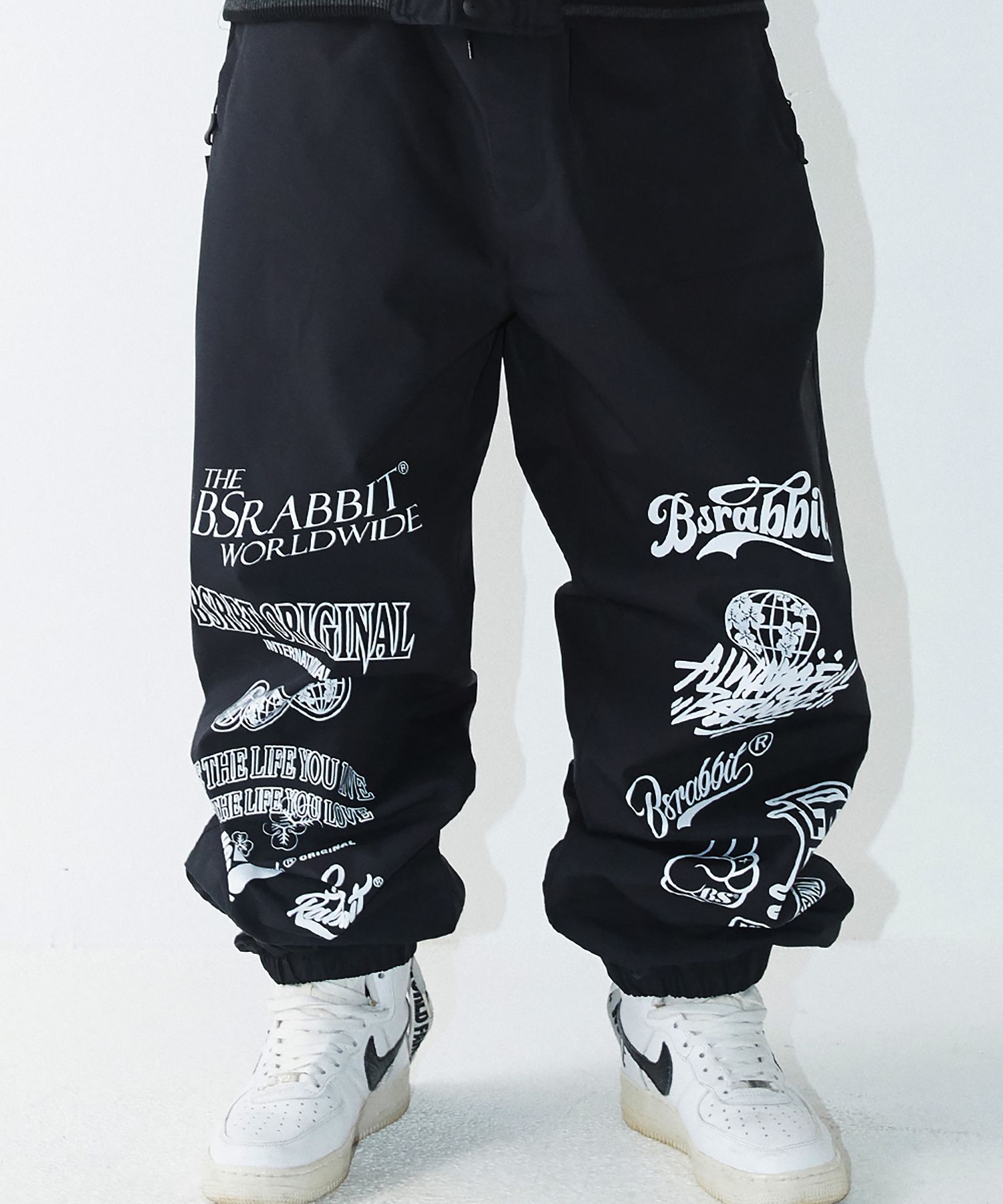 MUSINSA | BSRABBIT WD Work Jogger Pants Black