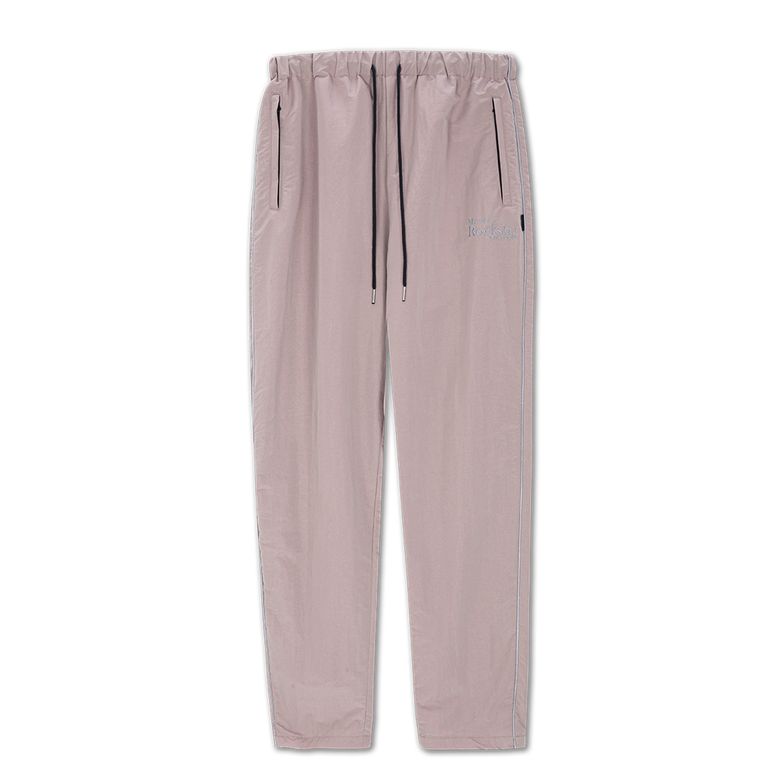 My cat is Rockstar Nylon Track pants (Baby Pink)