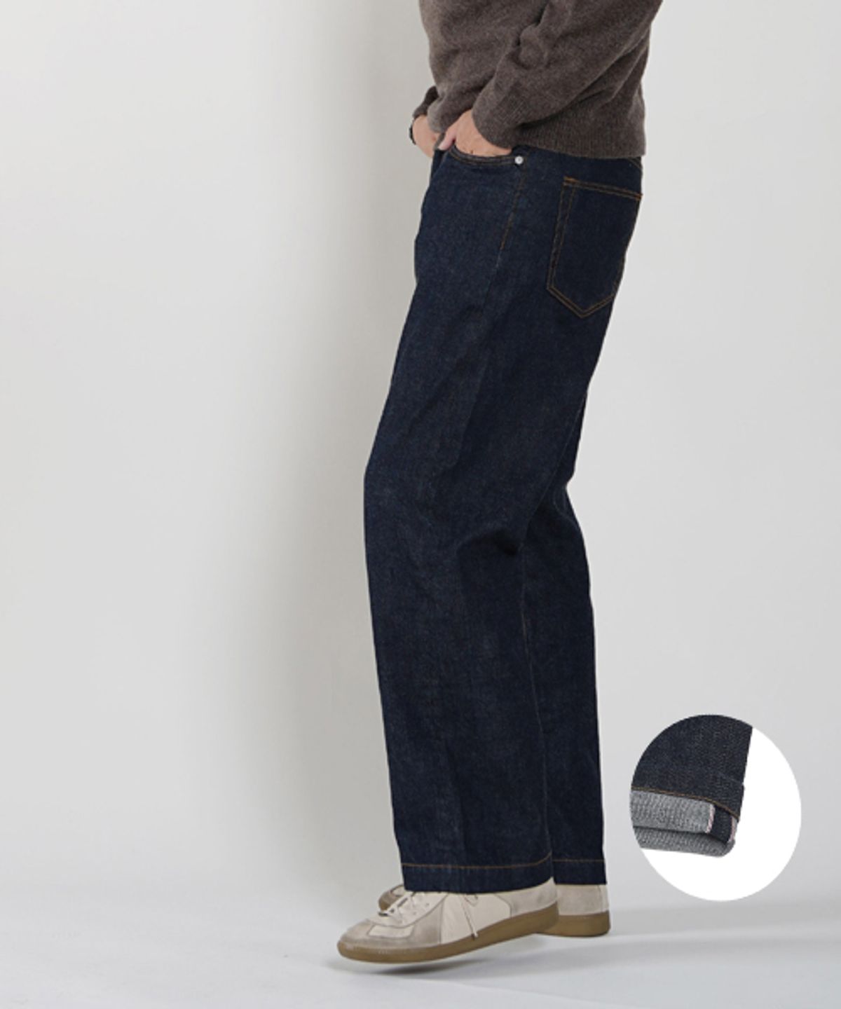 데님인디고마스터(DENIMINDIGOMASTER) F721KK 레귤러 핏  셀비지 데님 (구로키 컬렉션)