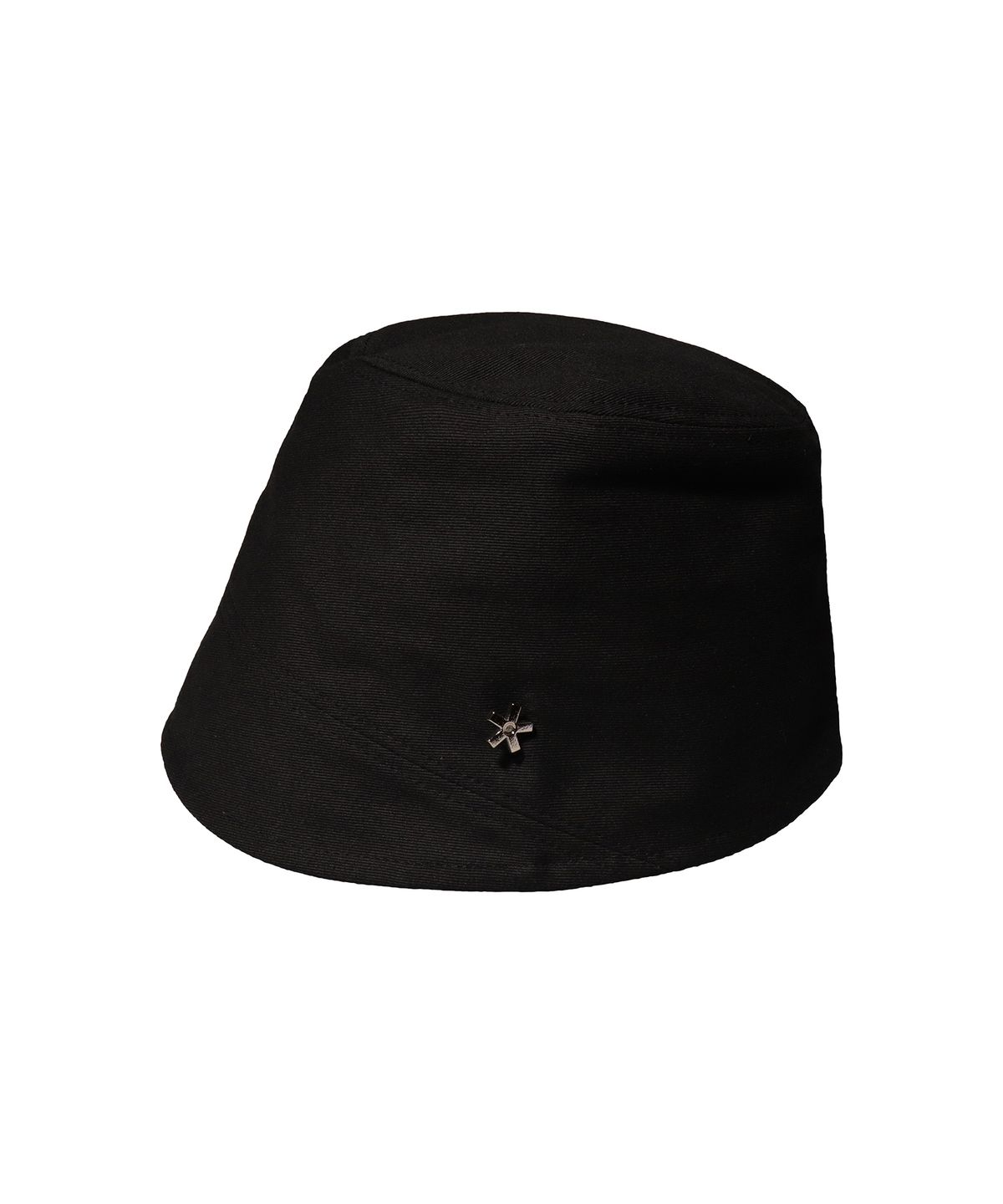 엘케블룸(ELKE BLOEM) BRIM COTTON BLACK BUCKET HAT