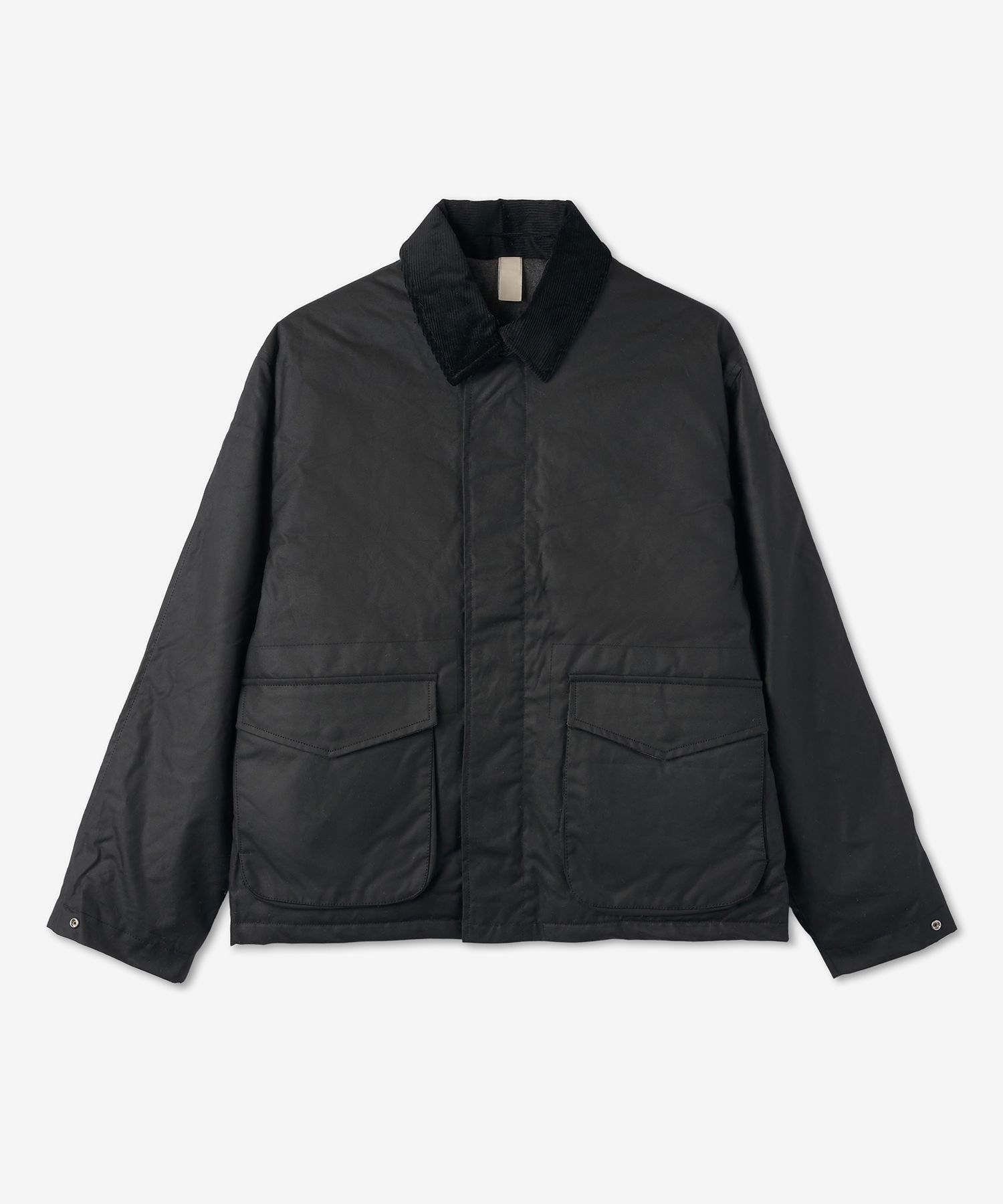 MUSINSA | SUNFLOWER Wax Short Jacket - Black / 4101999