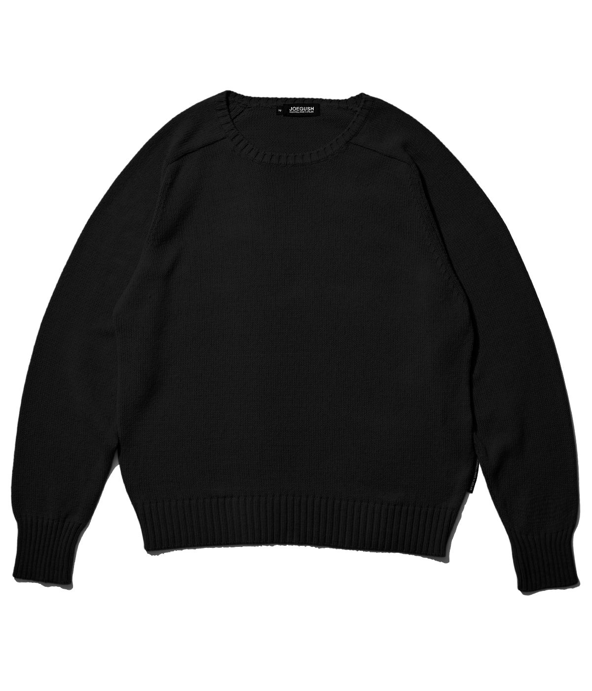 조거쉬(JOEGUSH) Single pullover knit (Black)