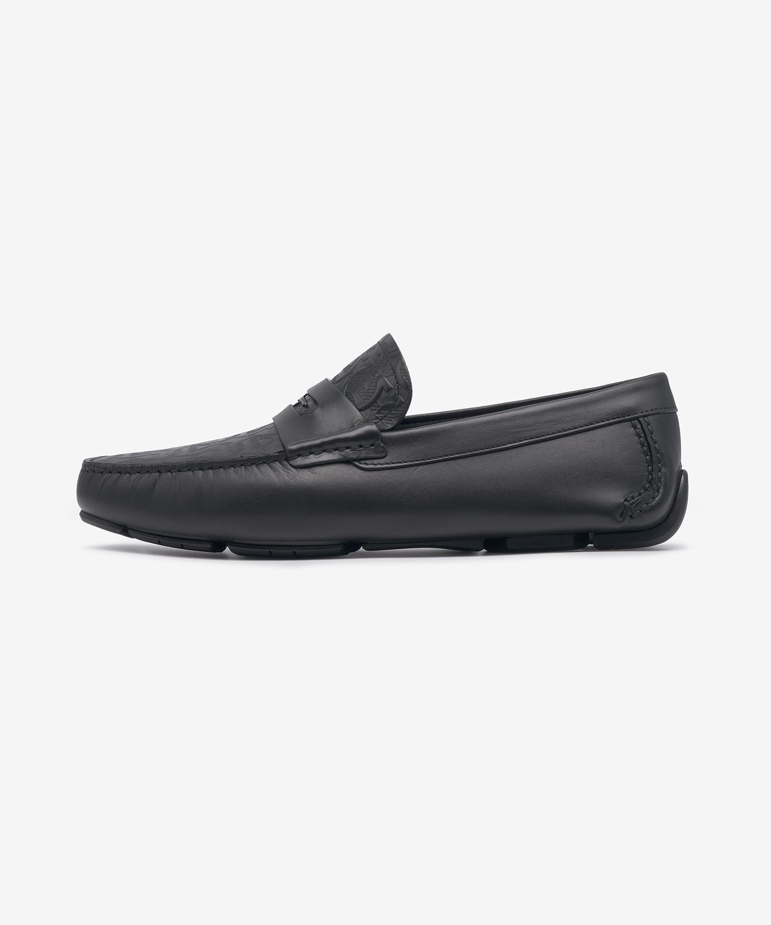 MUSINSA公式 | SALVATORE FERRAGAMO レザー ドライビング シューズ 