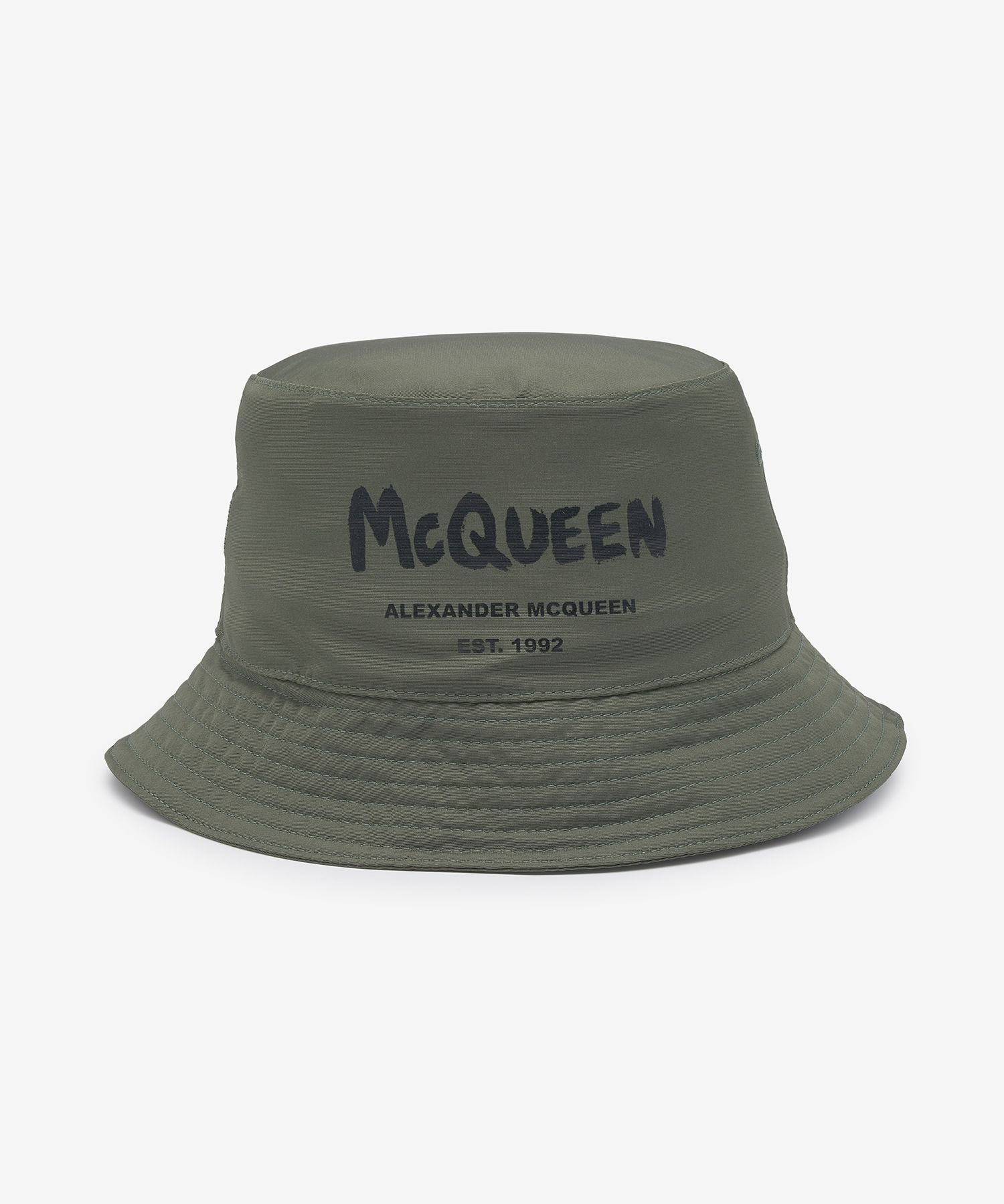 MUSINSA公式 | ALEXANDER McQUEEN ロゴバケットハット - カーキ