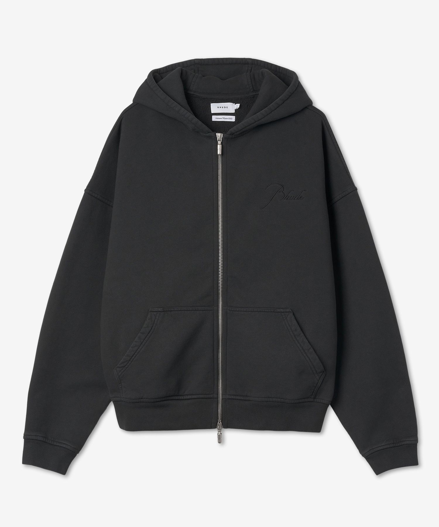 【関税込み】Rhude フーディ & ジップアップ MUSINSA公式 | RHUDE Zip-Up Hoodie - Vintage Black