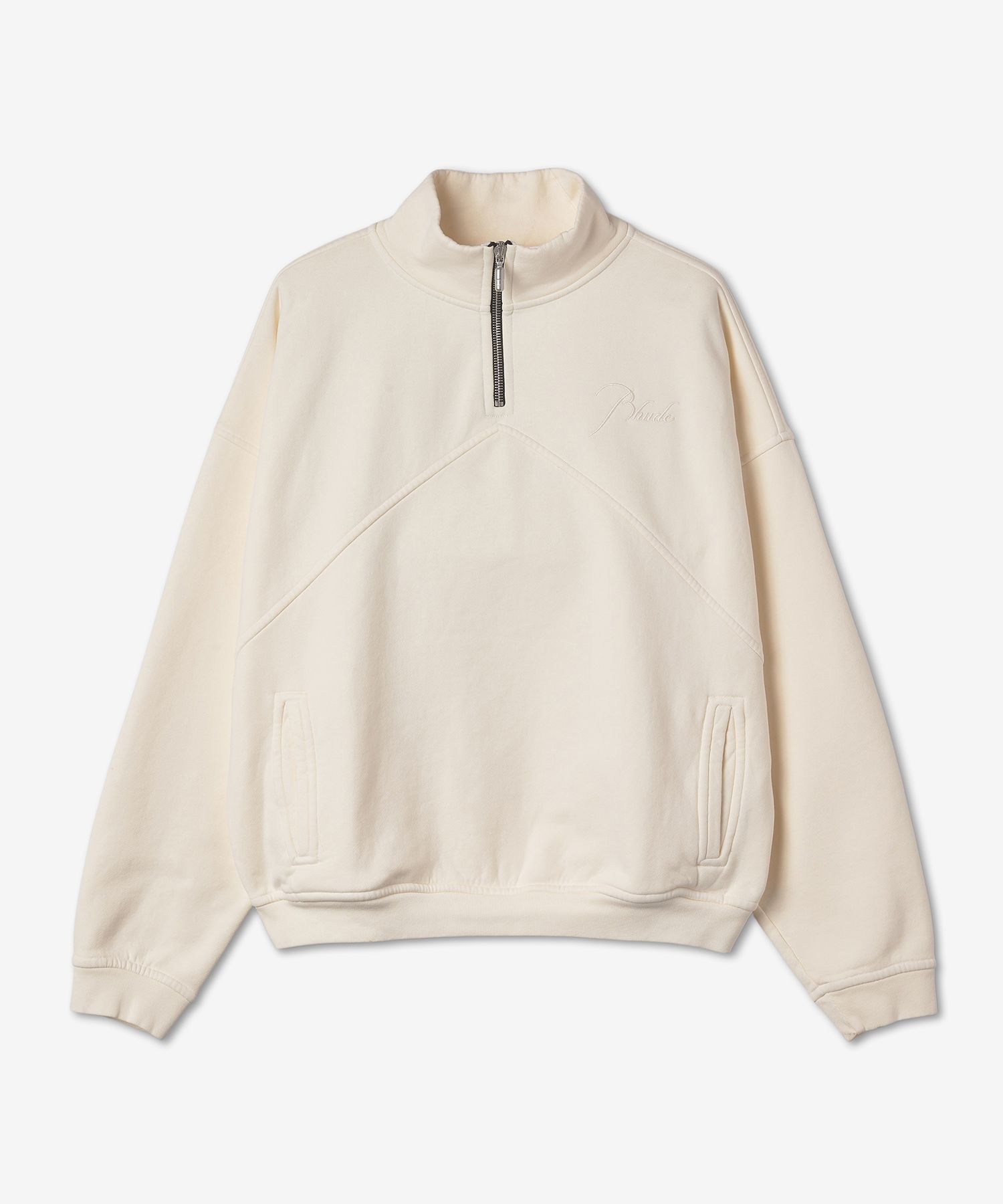 MUSINSA公式 | RHUDE クォーターハーフジップスウェット