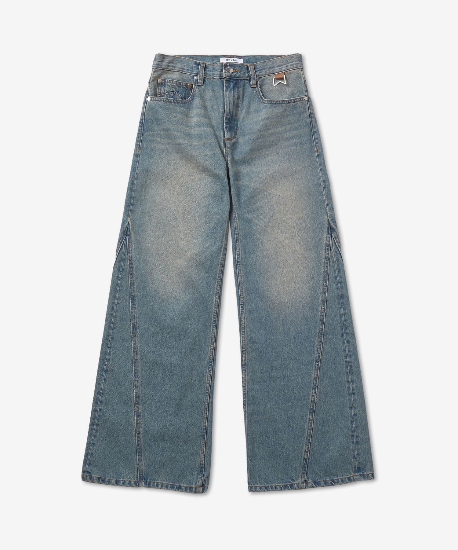 パンツ RIER DENIM TROUSER WIDE LEG Wide-Leg High-Rise Jean | Regular | Reitmans
