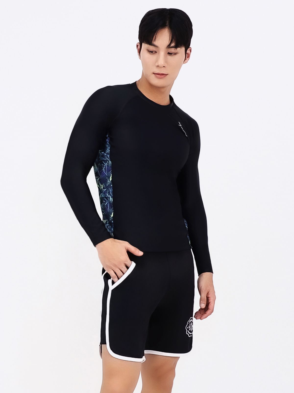 아쿠아티카(AQUATICA) 남성 래쉬가드 AQAMAS 상의+트렁크반바지