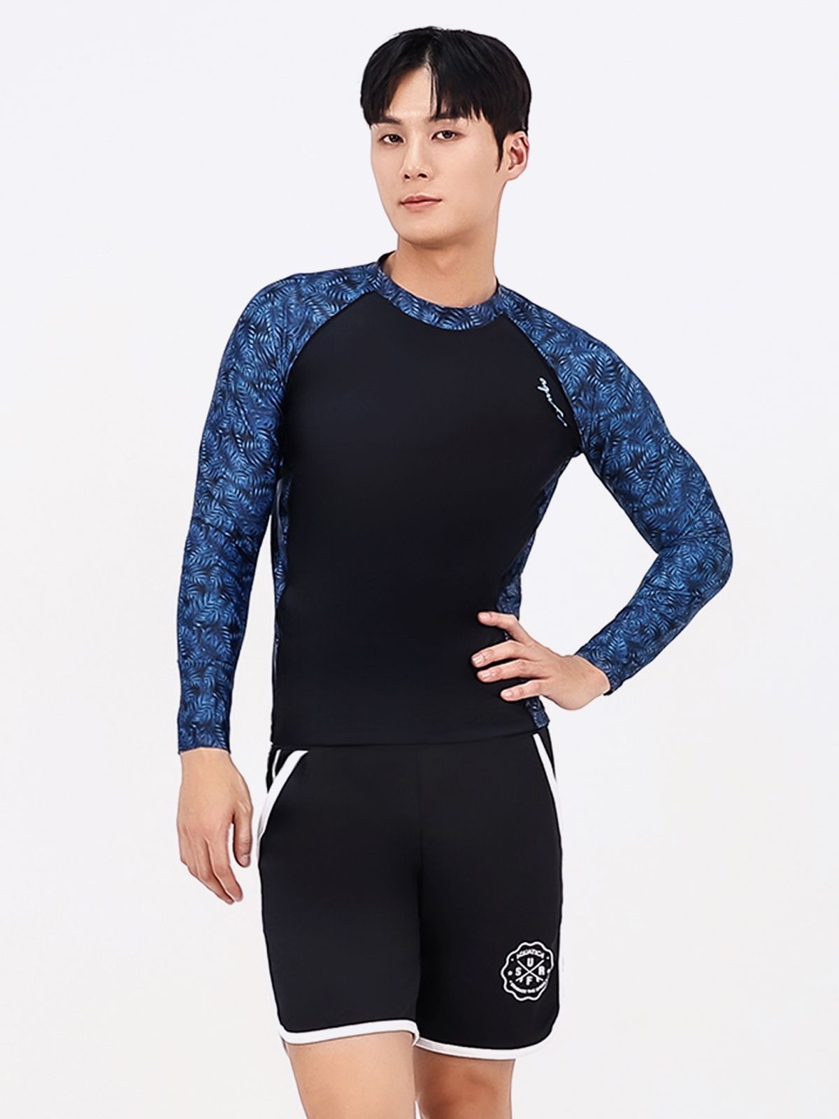 아쿠아티카(AQUATICA) 남성 래쉬가드 AQAMAY 상의+트렁크반바지