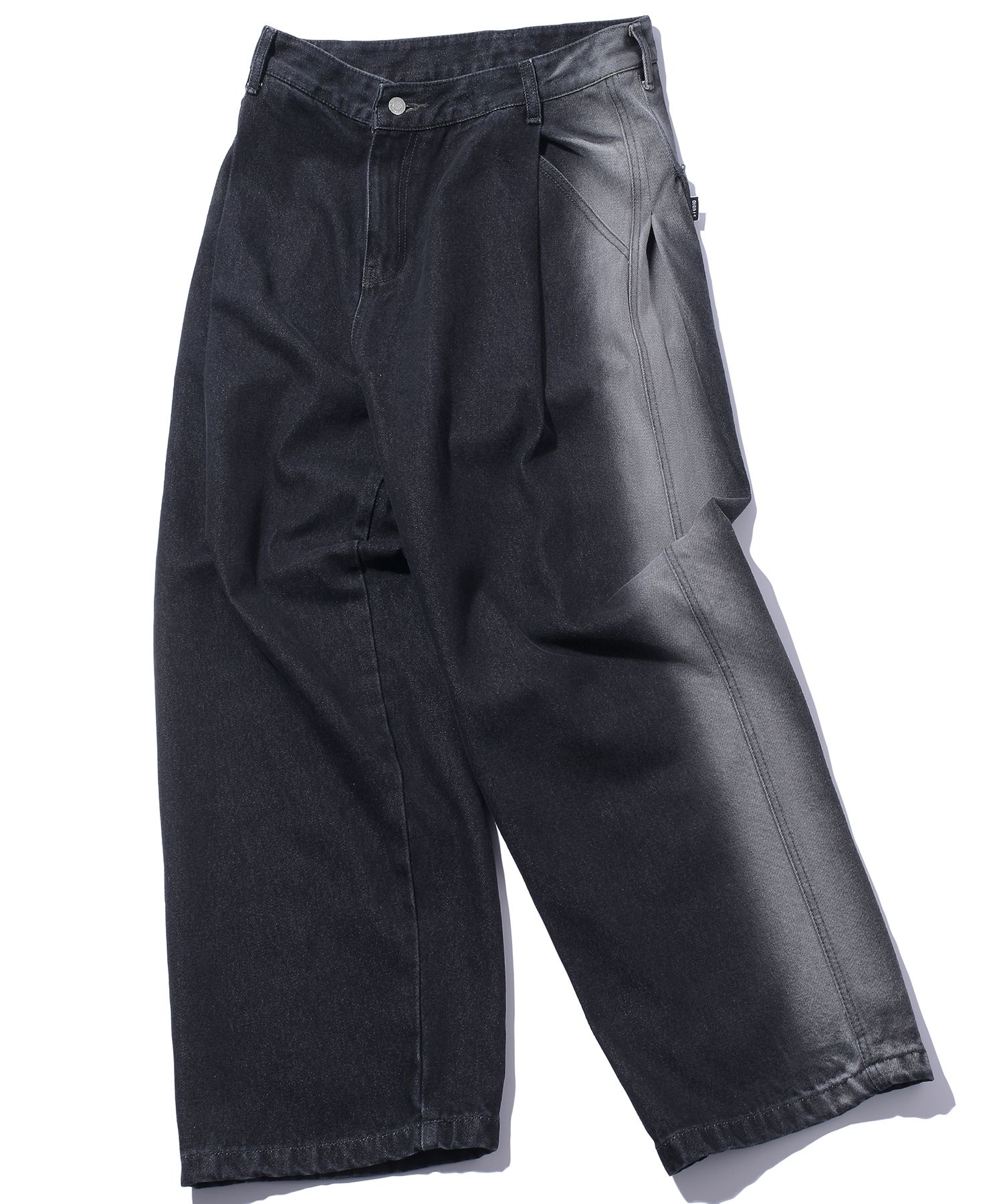 デニム・ジーパン CPGN STUDIO mixed cut wide denim pants 4FT003 CPGN STUDIO mixed cut wide denim pants 4FT003 (CPGN