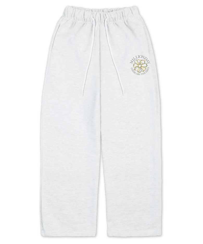 MILLION ROUND FLOWER WIDE PANTS