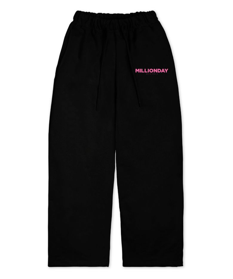 MILLION SMALL LOGO WIDE PANTS