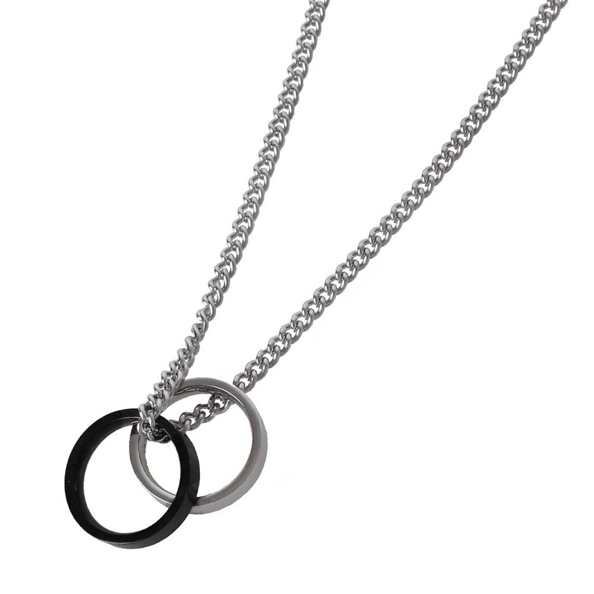 인시에(INSIE) two ring necklace