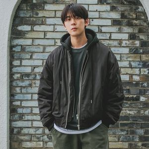 캐주얼 후드 항공 점퍼 AZH895 (4 COLOR)