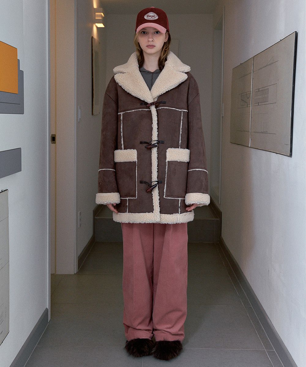 THINK FUR EcoFur Suede Reversible Jacket